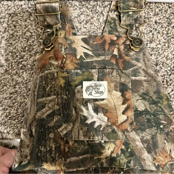NWOT bass pro camo overalls - Picture 2 of 4